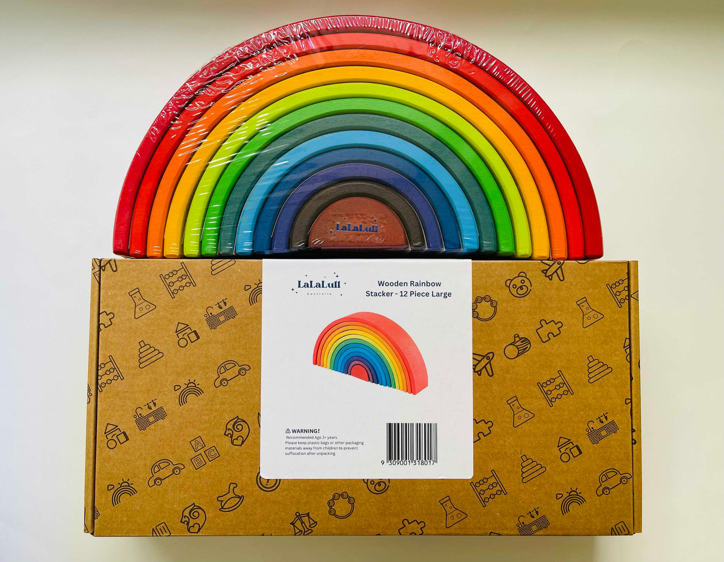 Wooden Rainbow Stacker