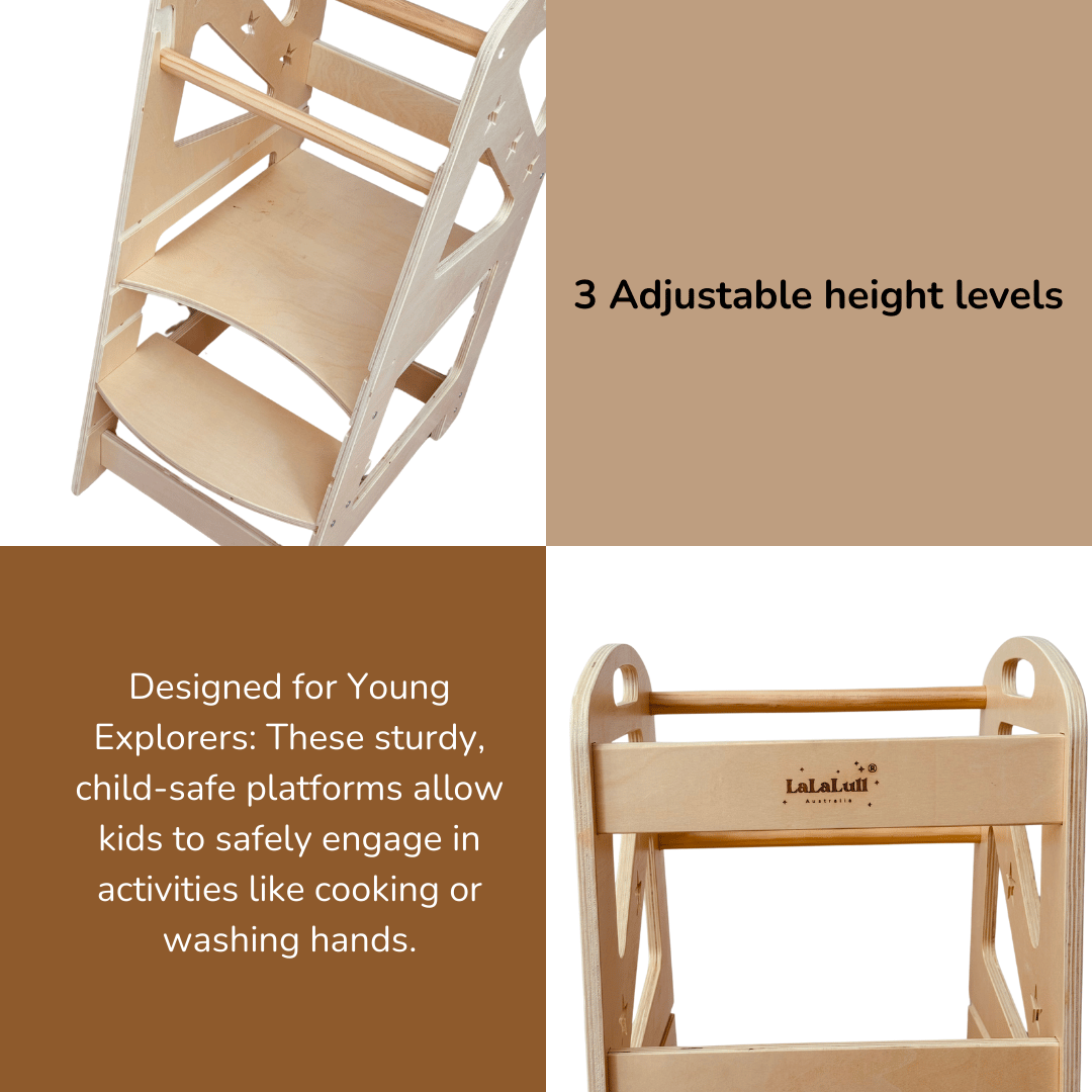 Learning Tower – Adjustable Toddler Step Stool