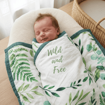 Bamboo Cotton Baby Blanket