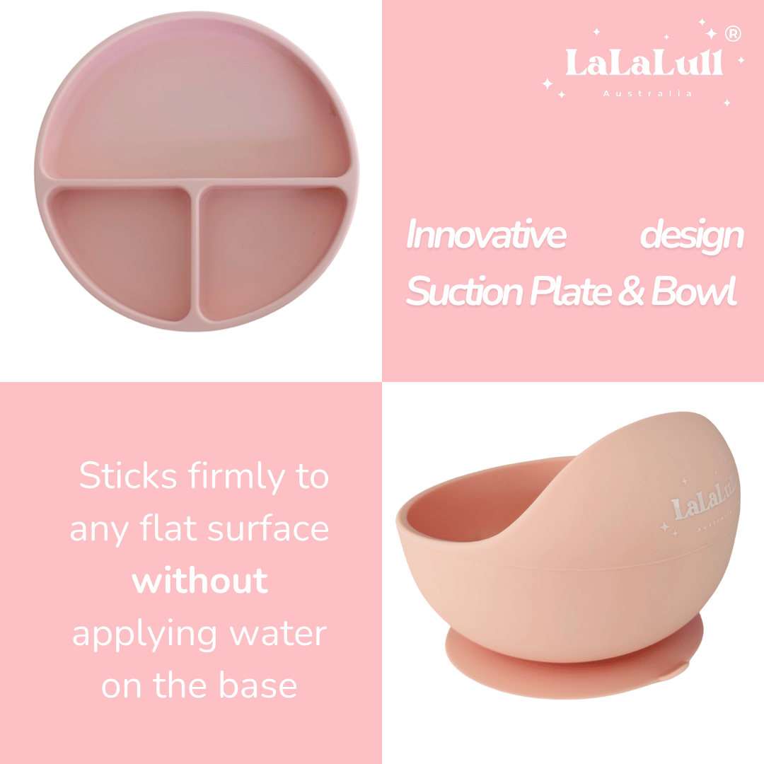 lalalull-australia-suction-base-bowl-pink