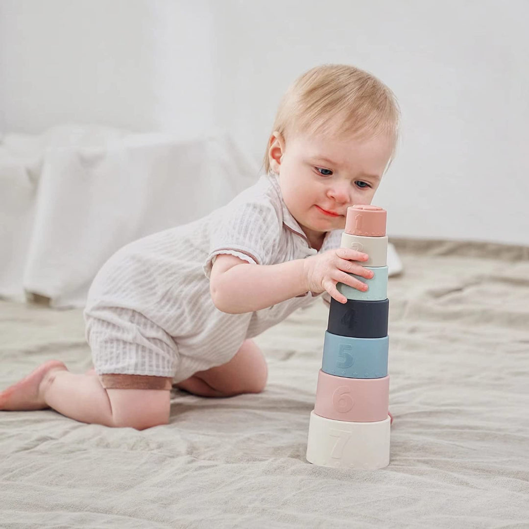 Silicone Stacking Cups