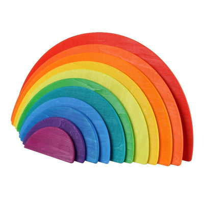 Wooden Rainbow Semicircle