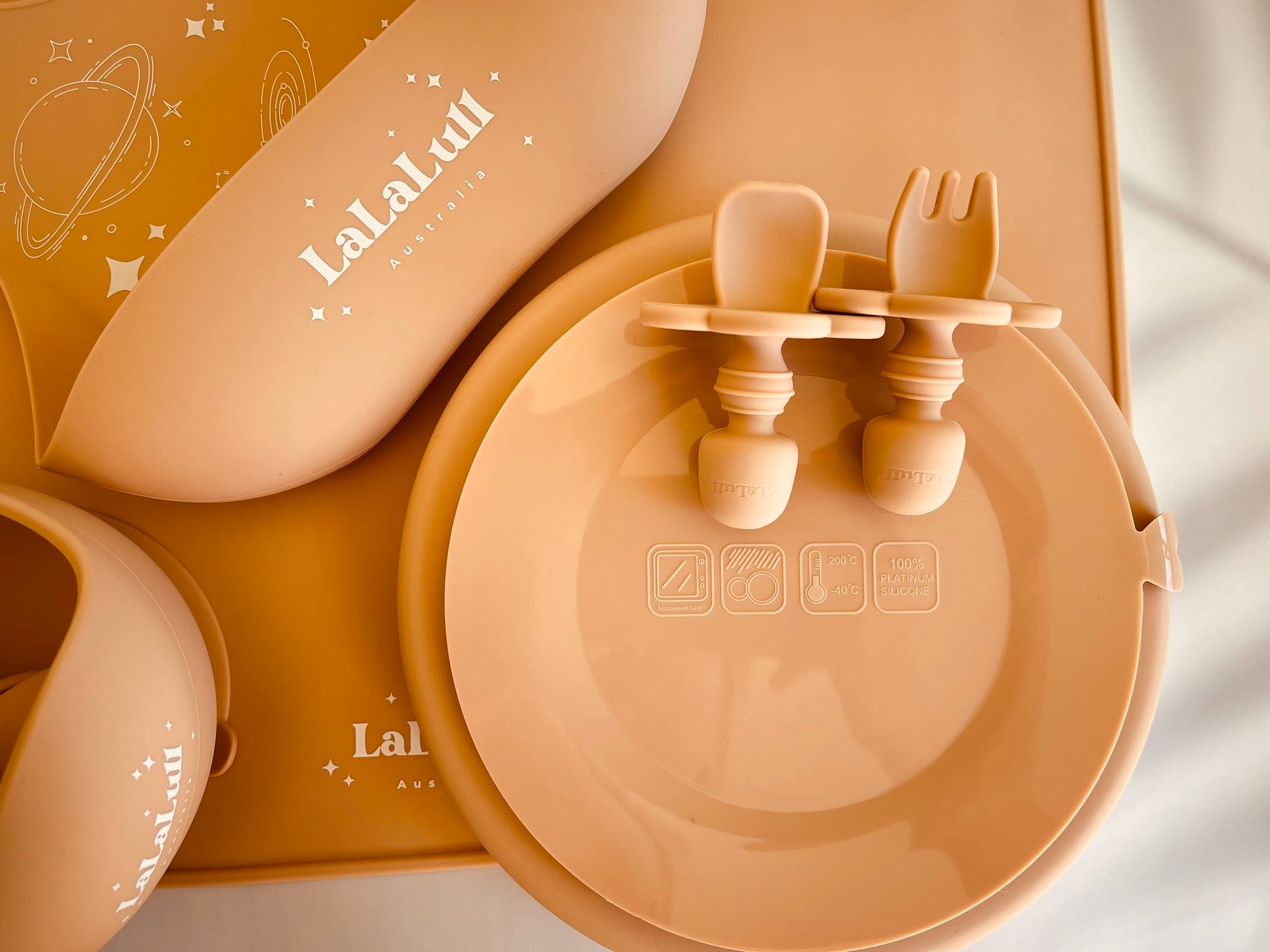 silicone baby feeding set