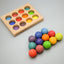 Wooden Rainbow Balls