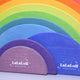 Wooden Rainbow Semicircle