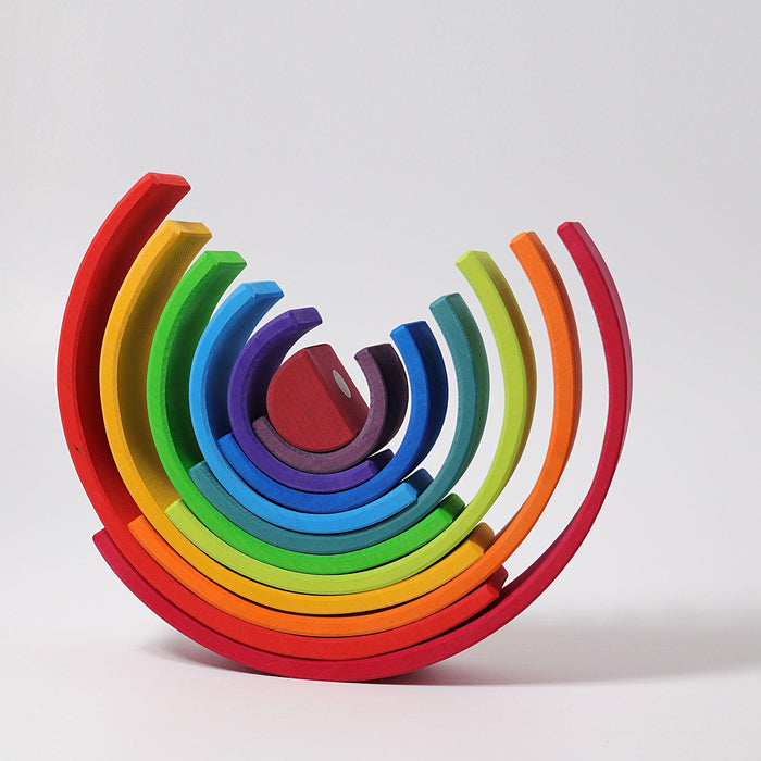 Wooden Rainbow Stacker 