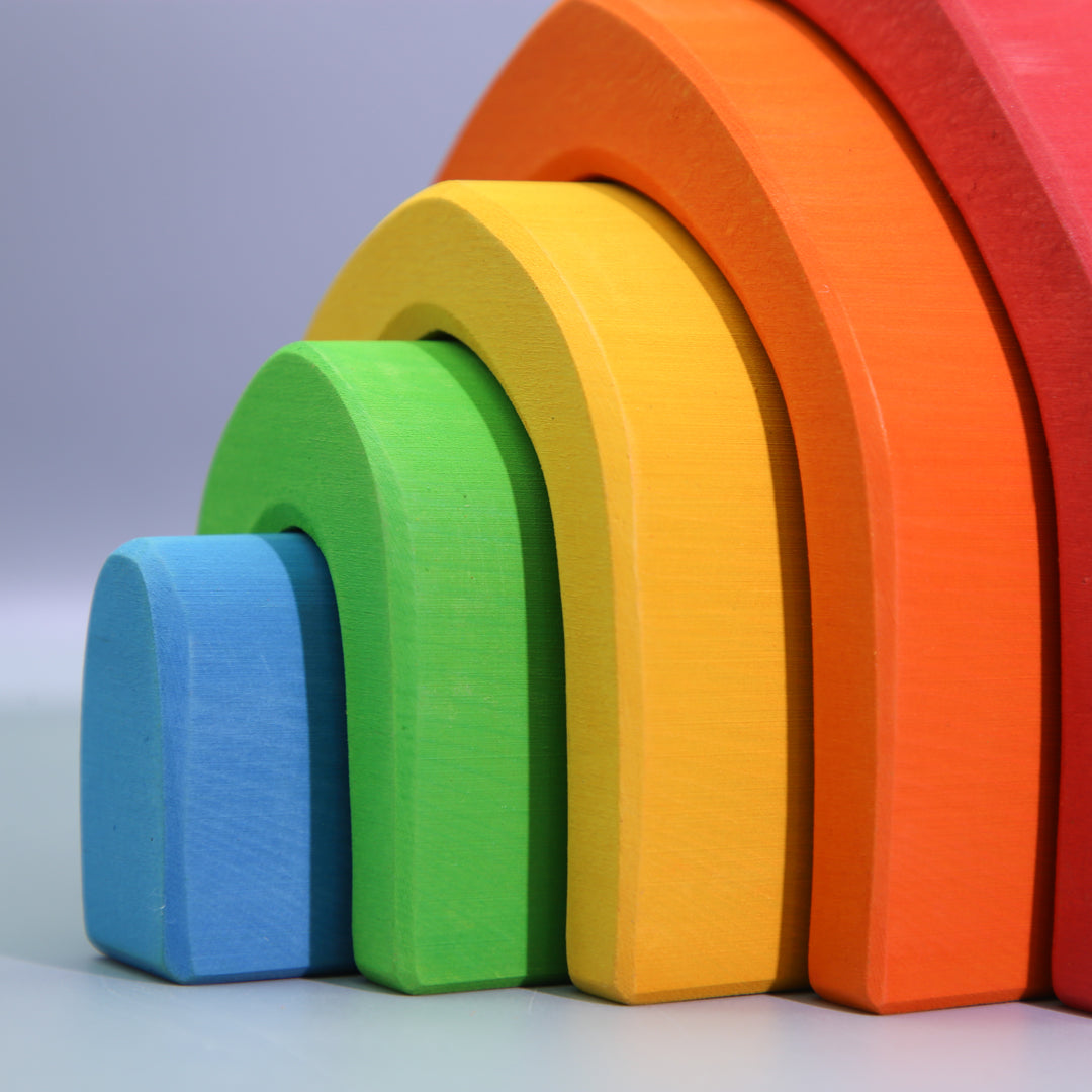 Wooden Rainbow Stacker