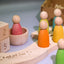 LaLaLull Wooden Rainbow Perpetual Calendar with Peg Figures