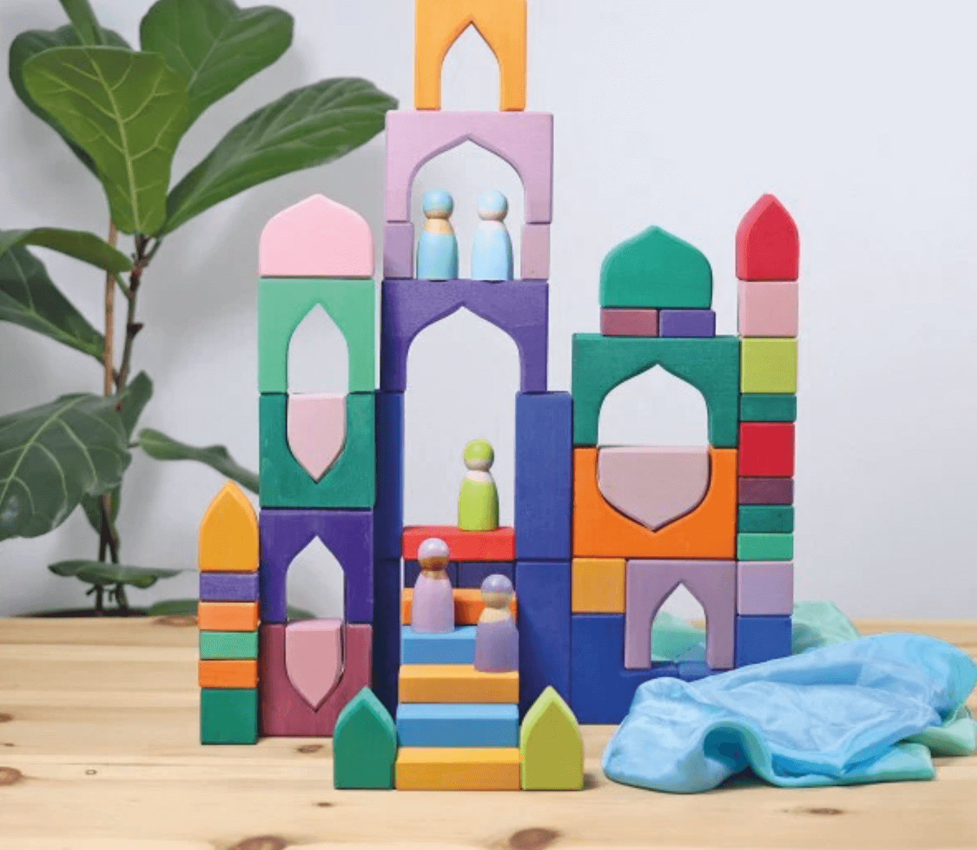 Wooden Castle Blocks