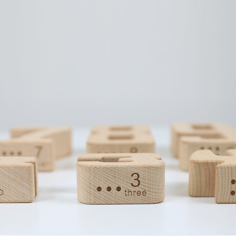 Wooden Numbers