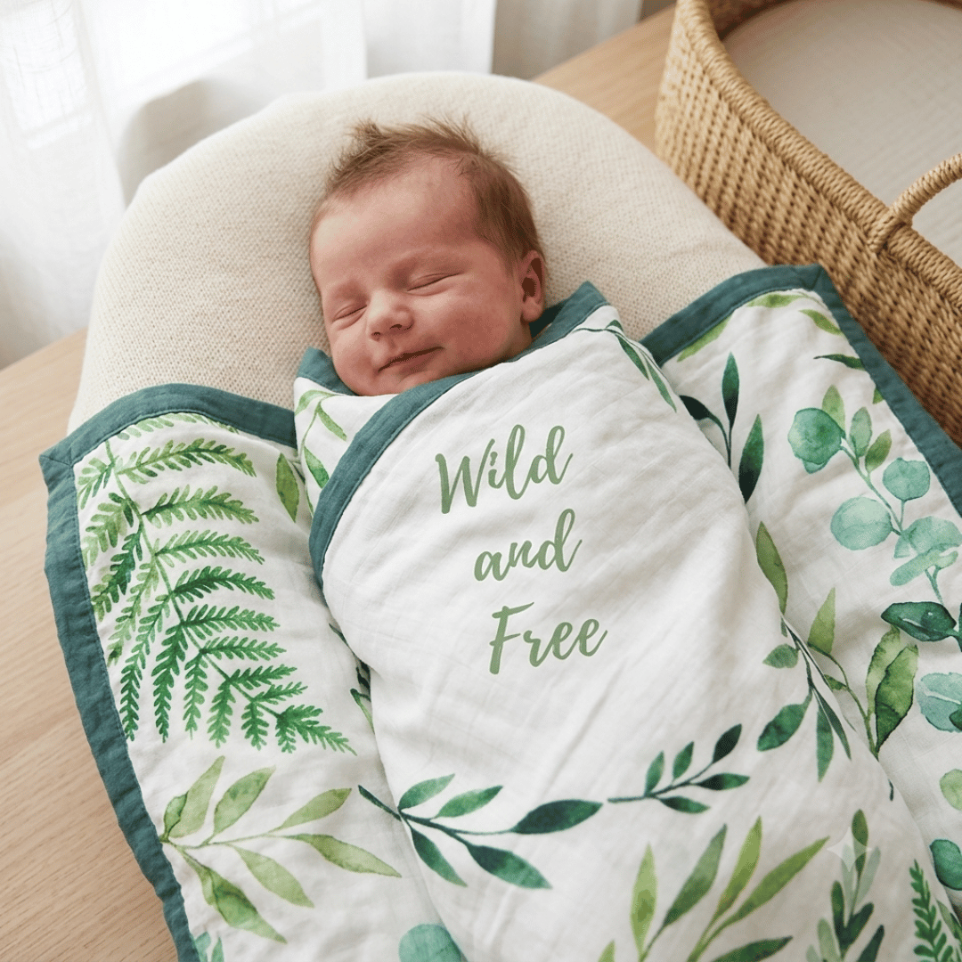 Bamboo Cotton Baby Blanket