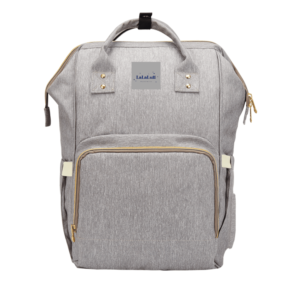 Nappy Bag Backpack with D-rings to Pram – LaLaLull