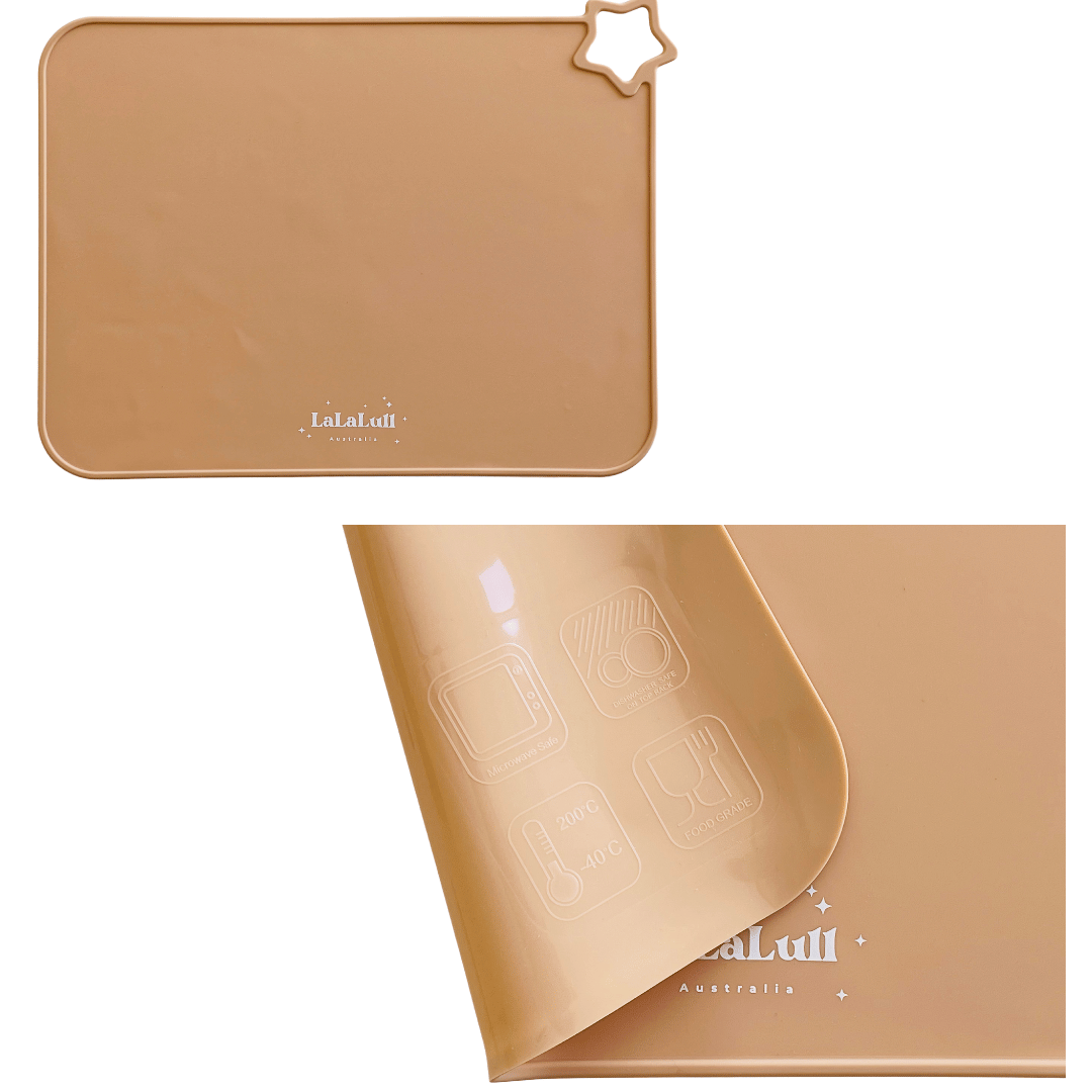 LaLaLull Australia® Silicone placemat-apricot