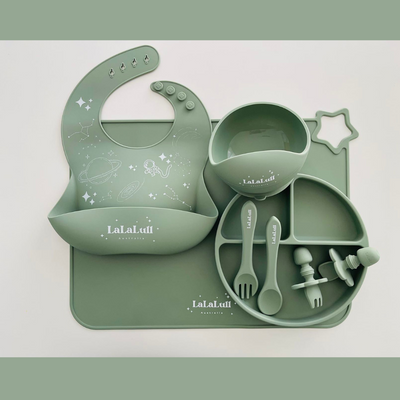 Suction Bowl and Plate Set